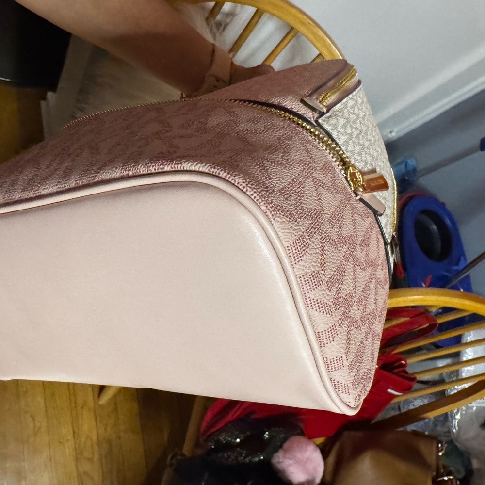 NWT Michael Kors Pink Backpack - Picture 10 of 12